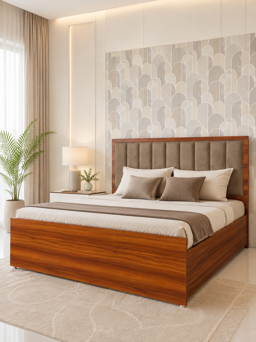 Amber Panel Bed